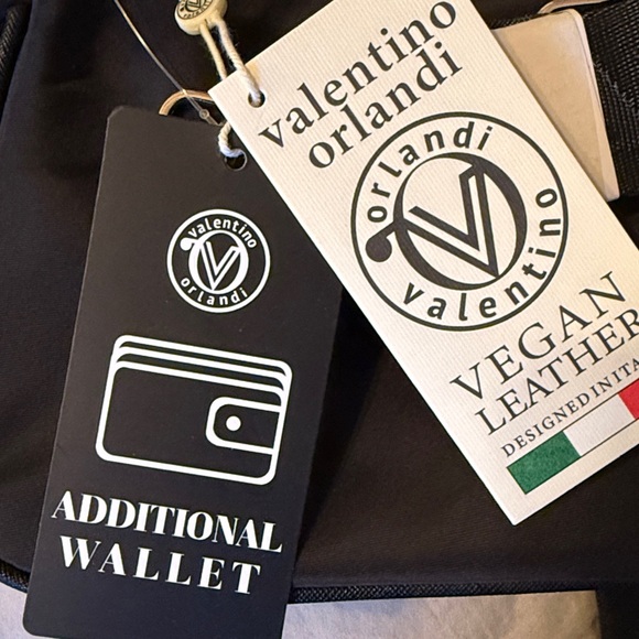 Valentino Orlandi Black Bag with Gold Accents - Picture 9 of 9